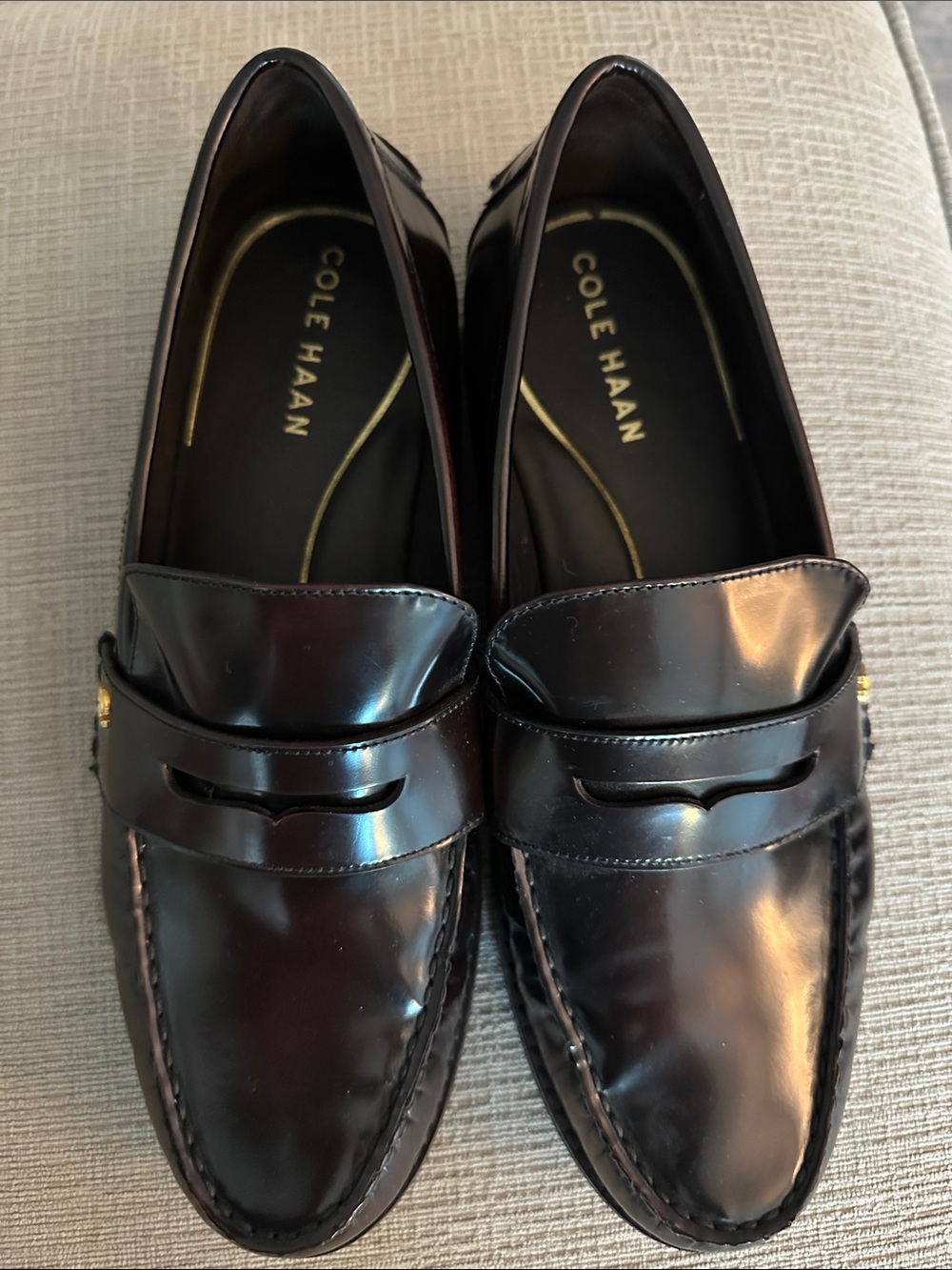 Cole Haan Lux Penny Loafer Deep Burgundy Size 8